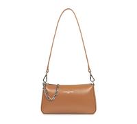 Lancaster, Femme, Sacs, Brun, Taille: ONE Size Sac Bandoulière Chic en Cuir avec Chaîne