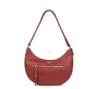 LANCASTER | Firenze - Sac hobo Cuir de Vachette Grainé Carmin