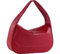 Lancaster Foulonne Cerceau Sac à main en cuir rouge