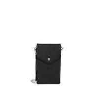 LANCASTER | Foulonné PM - Pochette smartphone Cuir de Vachette Grainé Noir