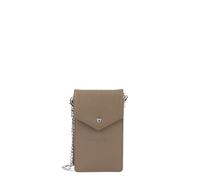 Lancaster Pochette smartphone A rabat avec pression Foulonné PM Sable Foncé