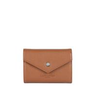 Lancaster | Foulonné PM - Porte-Cartes Cuir de Vachette Grainé Camel