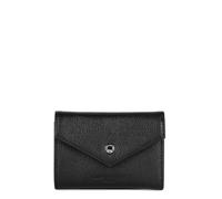 Lancaster | Foulonné PM - Porte-Cartes Cuir de Vachette Grainé Noir