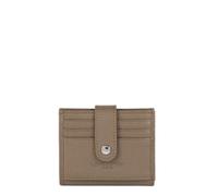 Lancaster | Foulonné PM - Porte-Cartes Cuir de Vachette Grainé Sable foncé