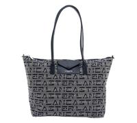LANCASTER Grand sac cabas épaule - Logo KBA Bleu foncé