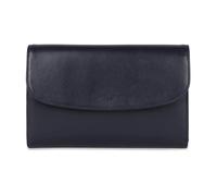 Lancaster, Homme, Accessoires, Bleu, Taille: ONE Size Portefeuille compagnon dos à dos A rabat avec pression Paris PM Lancaster 131-027