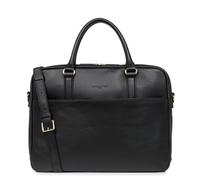 LANCASTER | Mademoiselle Business - Porte documents Cuir de Vachette Grainé Noir