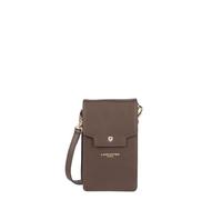 LANCASTER | Mademoiselle Grace - Pochette smartphone Cuir de Vachette Pleine Fleur Marron
