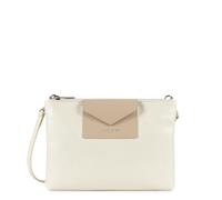 LANCASTER | Maya - Double pochette Blanc nacré