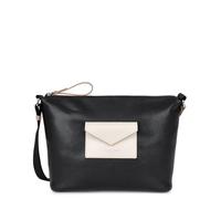 LANCASTER Sac besace - Maya Noir - Ecru - Nude