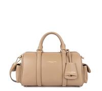LANCASTER | Milano Ana - Sac polochon Cuir de Vachette Grainé Sable