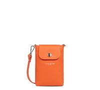 LANCASTER | Milano Bao - Pochette smartphone Cuir de Vachette Grainé Orange