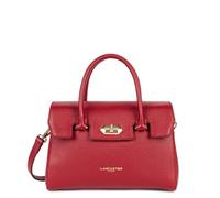 LANCASTER | Milano Cosmos - Petit Sac à Main Cuir de Vachette Grainé Carmin