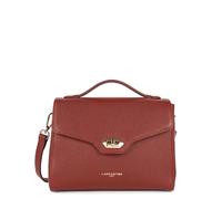 LANCASTER | Milano Cosmos - Sac à Main Cuir de Vachette Grainé Carmin