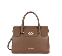 LANCASTER | Milano Cosmos - Sac à Main Cuir de Vachette Grainé Châtaigne