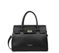 LANCASTER | Milano Cosmos - Sac à Main Cuir de Vachette Grainé Noir