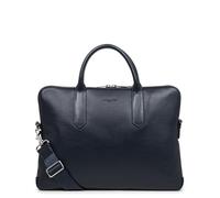 LANCASTER | Milano Gentlemen - Porte documents Cuir de Vachette Grainé Bleu foncé