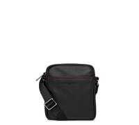 Sacoche Lancaster cuir Homme 320-24 SOFT VINTAGE Noir/Rouge