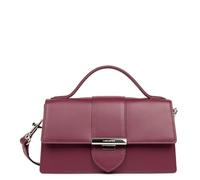 LANCASTER | Paris Ily - Sac à Main Cuir de Vachette Lisse Bordeaux