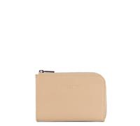 Lancaster | Paris PM - Porte-Cartes Cuir de Vachette Finition Lisse Beige foncé