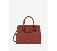 LANCASTER | Milano Cosmos - Sac à Main Cuir de Vachette Grainé Carmin