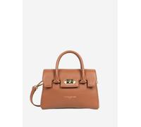 Lancaster Sac à main A rabat avec fermoir Mini Milano Cosmos Camel