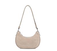 Lancaster Sac besace Zippé S Suède Beige Foncé
