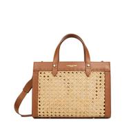 LANCASTER Petit sac cabas main - Cannage Rotin