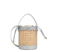 LANCASTER Petit sac seau - Cannage Rotin