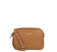 LANCASTER Petit sac trotteur en cuir Ref 41909 Camel 19 * 14 * 6