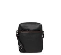 Lancaster Paris Sacoche Soft Vintage 320-14 en cuir noir/rouge pour homme