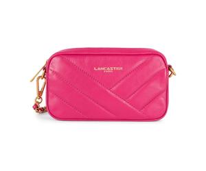 Lancaster - Pochette Smartphone Mini Soft Matelassé à Fermeture Éclair - Femme - Sacs - Rose - Taille: ONE Size