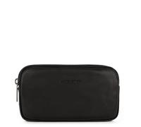 LANCASTER | Soft Vintage Homme - Pochette Cuir de Vachette Pleine Fleur Noir
