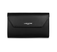 Lancaster Paris Portefeuille Compagnon Smooth 137-04 dos à dos Noir