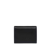 Lancaster Paris Porte-monnaie Soft Vintage Cuir Homme Noir/Bleu Réf. 26057