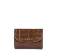 Lancaster | Exo - Portefeuille Dos à Dos Cuir de Vachette Grainé Vison