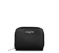 Lancaster Paris – Portefeuille Smooth zippé dos à dos – Unisexe pour adultes Noir