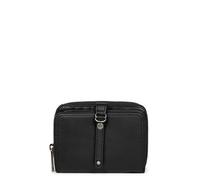 LANCASTER Portefeuille en cuir vachette ref_lan28670 noir -