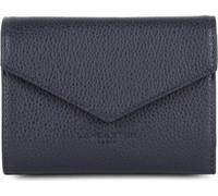 Lancaster Portefeuille Foulonné PM 170-29 Bleu Foncé