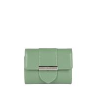 Portefeuille A rabat avec fermoir Paris Ily Lancaster 131-050 Jade Antic Vert