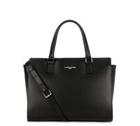 Cabas Main Noir Zippé CONSTANCE - Lancaster en cuir Noir