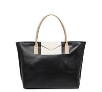 LANCASTER Sac à main - Maya Noir - Ecru - Nude