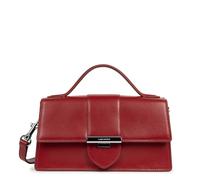 Lancaster Paris Sac à main Ily Ref 60506 – Rabat avec fermoir M – Carmin – 24 x 13 x 7 cm