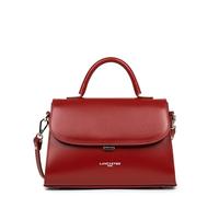 LANCASTER | Suave Even - Sac à Main Refente de Cuir de Vachette Lisse Carmin