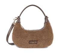 Lancaster - Sac Hobo à Fermeture Éclair Style Aura Polaire - Femme - Sacs - Brun - Taille: ONE Size
