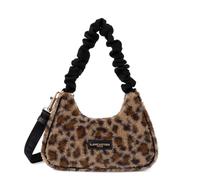 LANCASTER Sac porte epaule Ref 60848 Noir Leopard