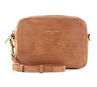 LANCASTER Sac reporter - Exotic Lézard & Croco CN Camel - Lézard