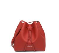 LANCASTER Sac sceau en cuir ref_50064 Rouge/Champagne 25 * 24 * 13.5