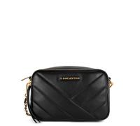Lancaster Soft Matelassé Sac bandoulière noir, cuir, femme