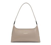 Lancaster Paris Sac à main Suave Ace Refente de cuir de vachette lisse Galet foncé